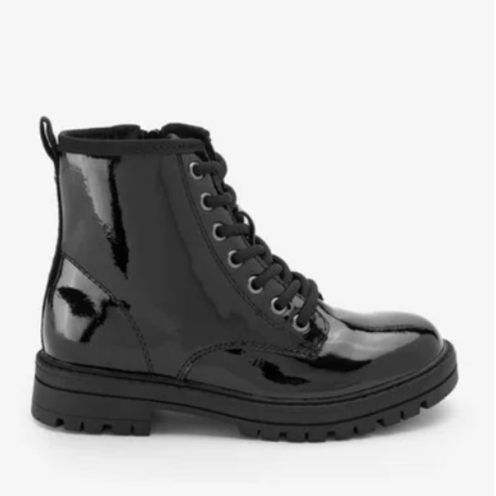 Next Warm Lined Lace-Up Boots